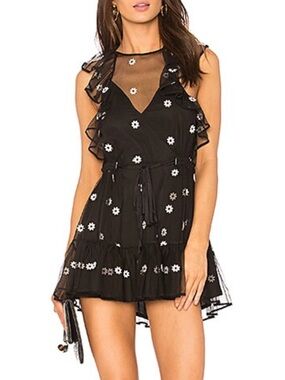 ALICE MCCALL FRESH AS A DAISY MINI DRESS FLORAL Size 0